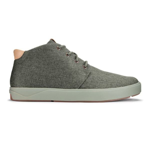 Olukai | Nana Hele Wai'apo Men's Chukka Boots - Dusty Olive - Click Image to Close