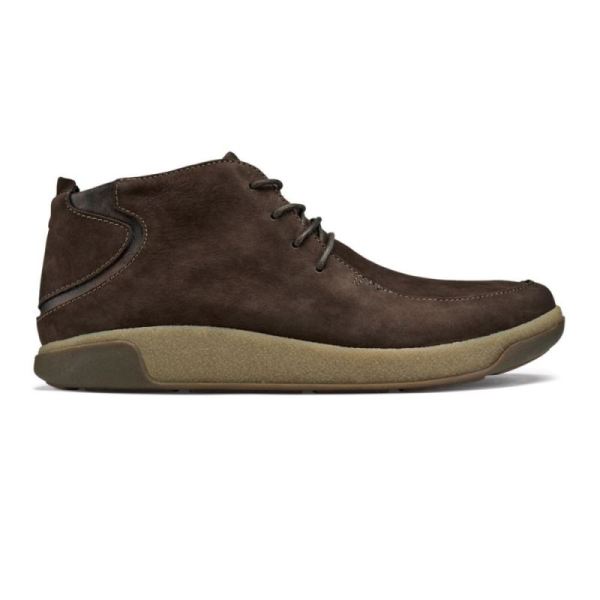 Olukai | Loli'i Puki Men's Chukka Boots - Dark Wood