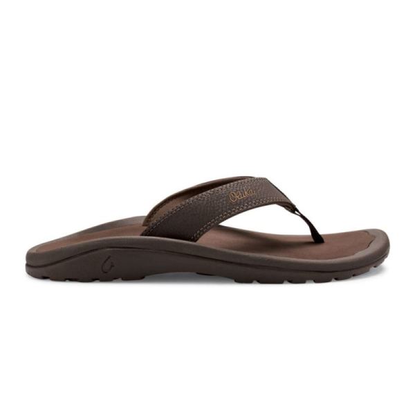Olukai | Ohana Men's Beach Sandals - Dark Java / Ray