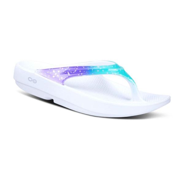 Oofos Shoes Women's OOlala Limited Sandal - Confetti