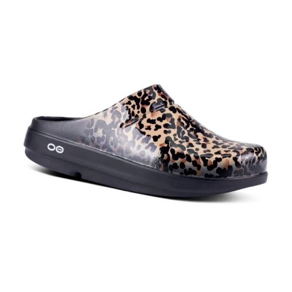 Oofos Shoes Women's OOcloog Limited Edition Clog - Leopard