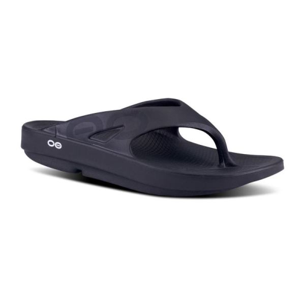 Oofos Shoes Men's OOriginal Sport Sandal - Matte Black