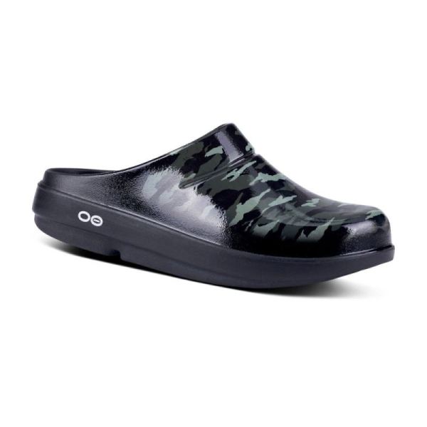 Oofos Shoes Women's OOcloog Limited Edition Clog - Green Camo