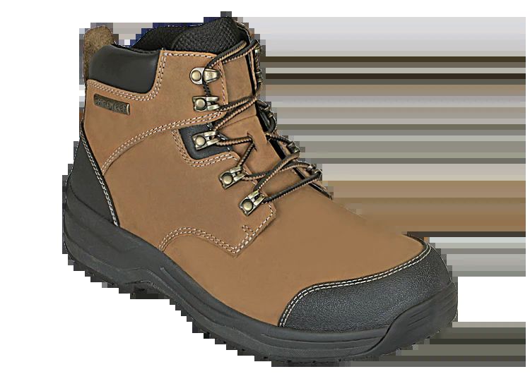 Orthofeet | Men's Granite Work Boots - Camel