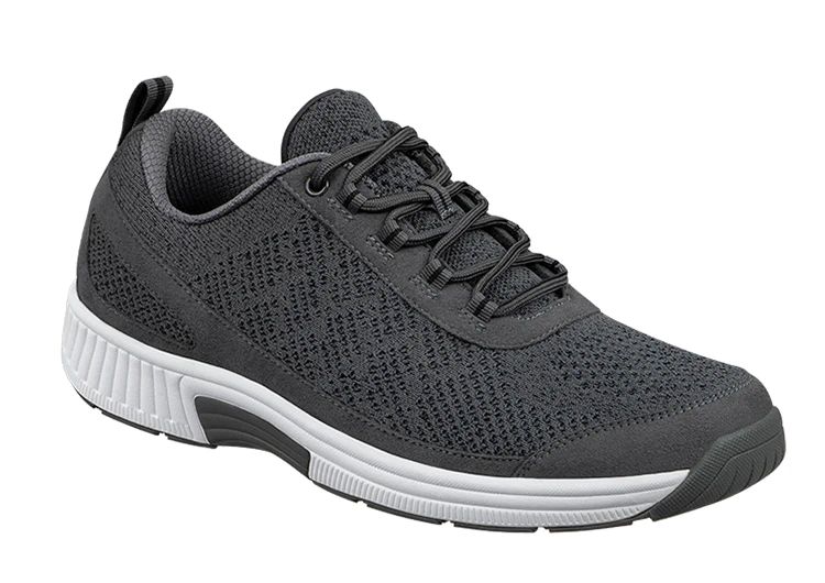 Orthofeet | Men's Lava Stretch Knit - Dark Gray