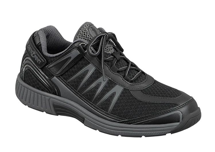 Orthofeet | Men's Sprint Tie-Less - Black