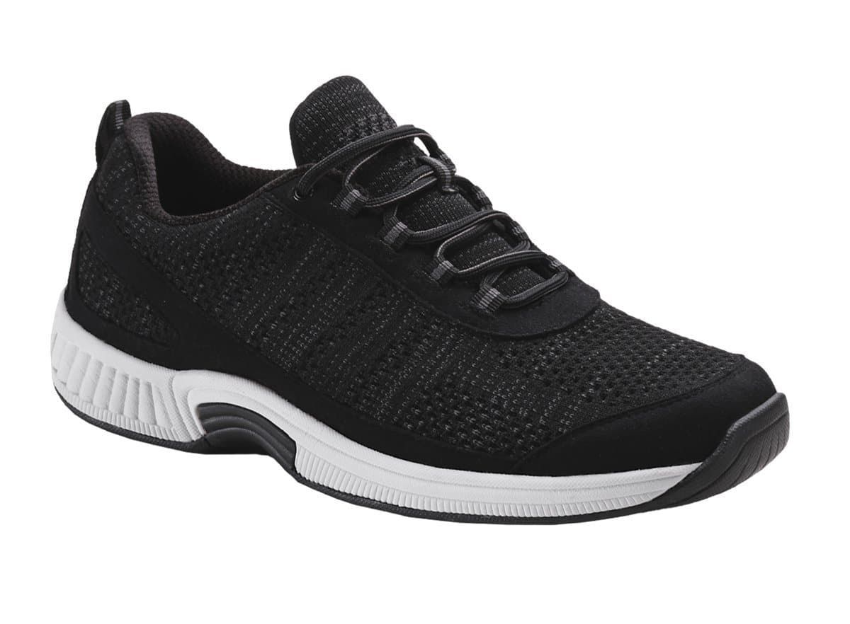 Orthofeet | Men's Lava Stretch Knit - Black