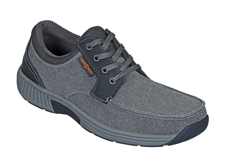 Orthofeet | Men's Porto Canvas - Gray