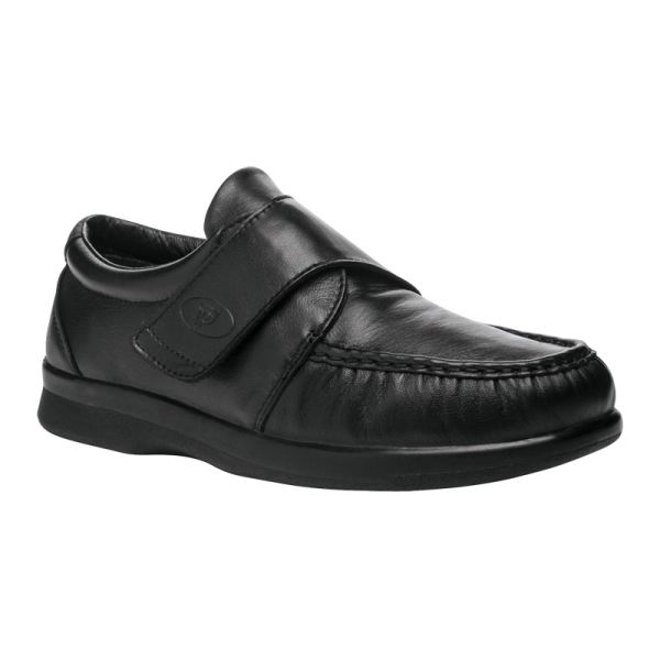 Propet | Men's Pucker Moc-Black | Special Offer | Canada Outlet