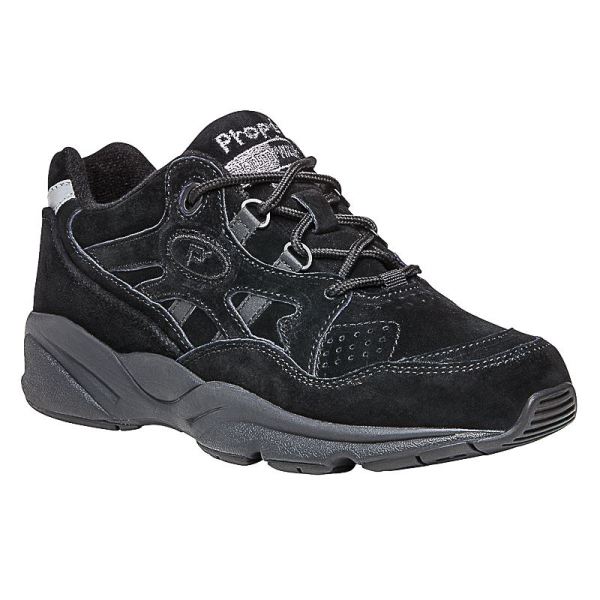 Propet | Women's Stability Walker-Black Suede | Special Offer | Canada Outlet