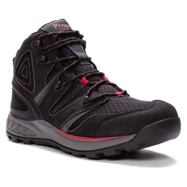 Propet | Men's Veymont-Black/Red | Special Offer | Canada Outlet