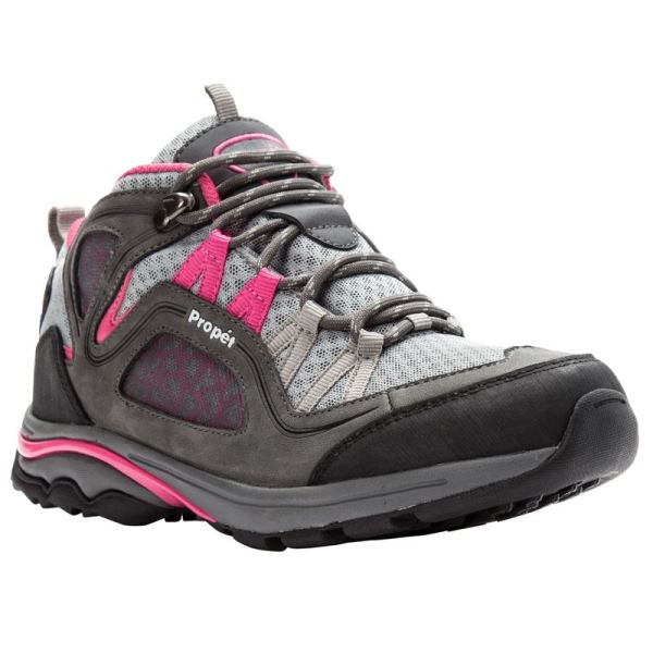 Propet | Women's Propet Peak-Grey/Berry | Quick Ship! | Canada Outlet