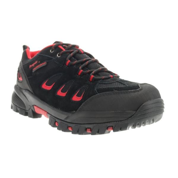 Propet | Men's Ridge Walker Low-Black/Red | Special Offer | Canada Outlet