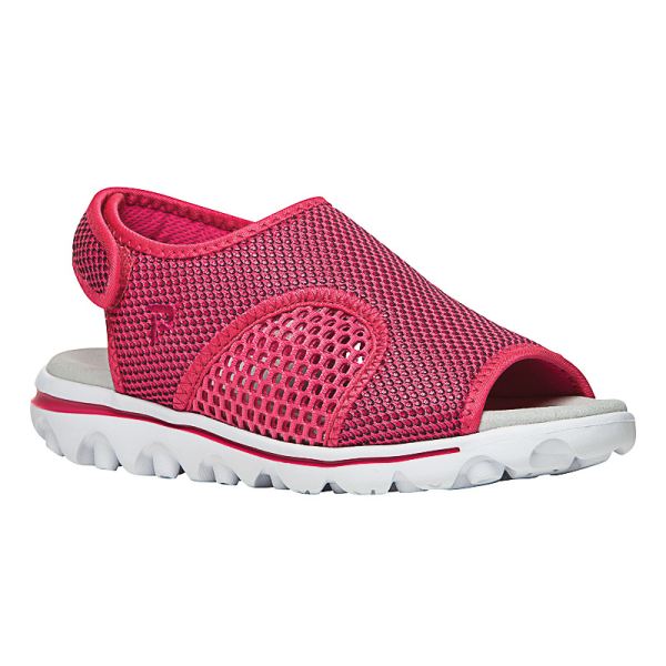 Propet | Women's TravelActiv SS-Red/Black | Quick Ship! | Canada Outlet
