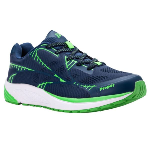 Propet | Men's Propet One LT-Navy/Lime | Special Offer | Canada Outlet
