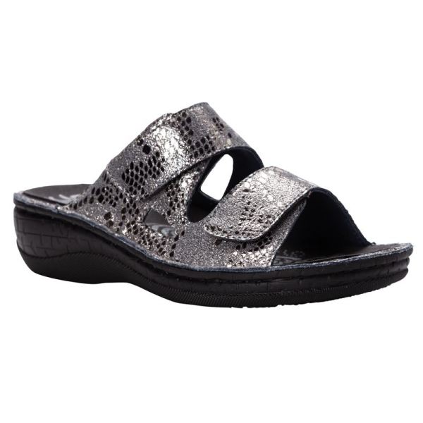 Propet | Women's Joelle-Grey Snake | Quick Ship! | Canada Outlet