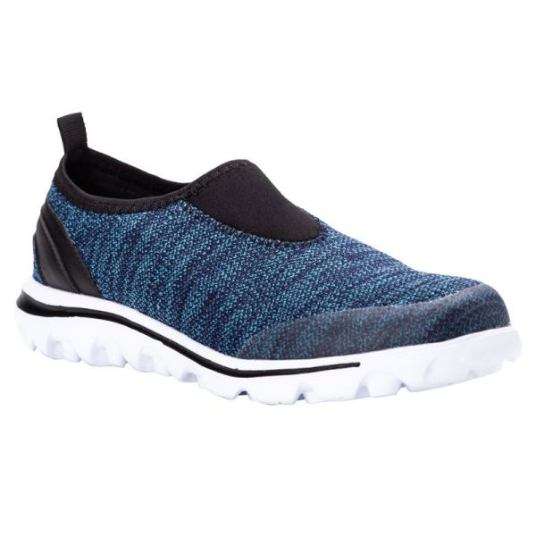 Propet | Women's TravelActive Slip-On-Blue Heather | Special Offer | Canada Outlet