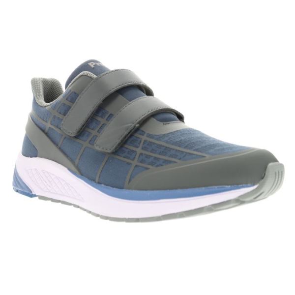 Propet | Women's Propet One Twin Strap-Grey/Blue | Special Offer | Canada Outlet
