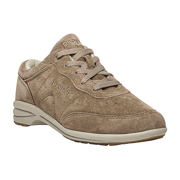 Propet | Women's Washable Walker-SR Taupe | Quick Ship! | Canada Outlet