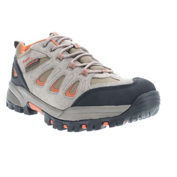 Propet | Men's Ridge Walker Low-Gunsmoke/Orange | Special Offer | Canada Outlet