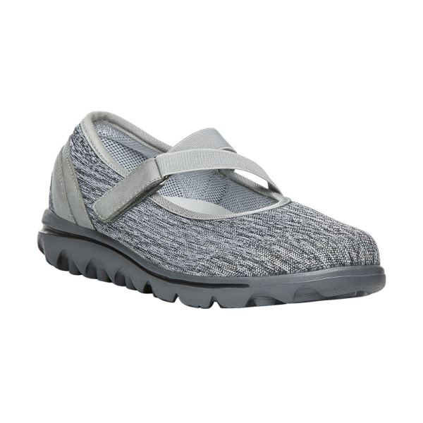 Propet | Women's TravelActiv Mary Jane-Black/White Heather | Special Offer | Canada Outlet