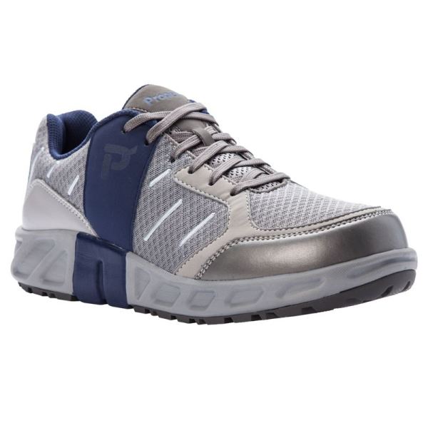 Propet | Men's Matthew-Grey/Navy | Special Offer | Canada Outlet