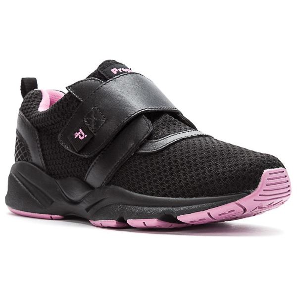 Propet | Women's Stability X Strap-Black/Berry | Quick Ship! | Canada Outlet