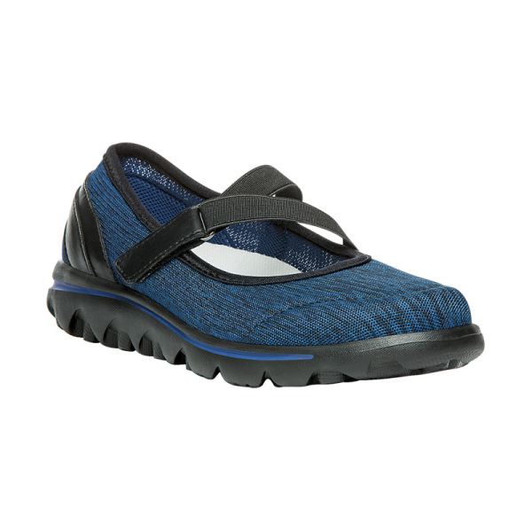 Propet | Women's TravelActiv Mary Jane-Black/Navy Heather | Special Offer | Canada Outlet