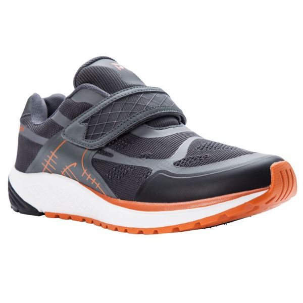 Propet | Men's Propet One Strap-Burnt Orange/Dk Grey | Special Offer | Canada Outlet