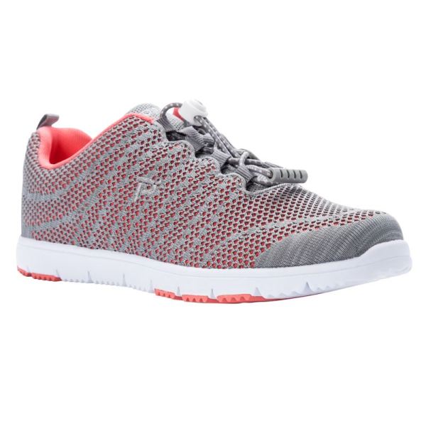 Propet | Women's TravelWalker EVO-Coral/Grey | Quick Ship! | Canada Outlet