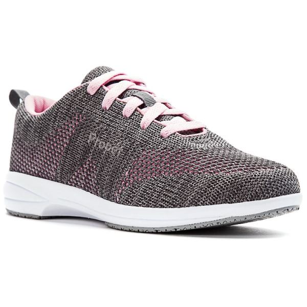 Propet | Women's Washable Walker Evolution-Grey/Pink | Quick Ship! | Canada Outlet