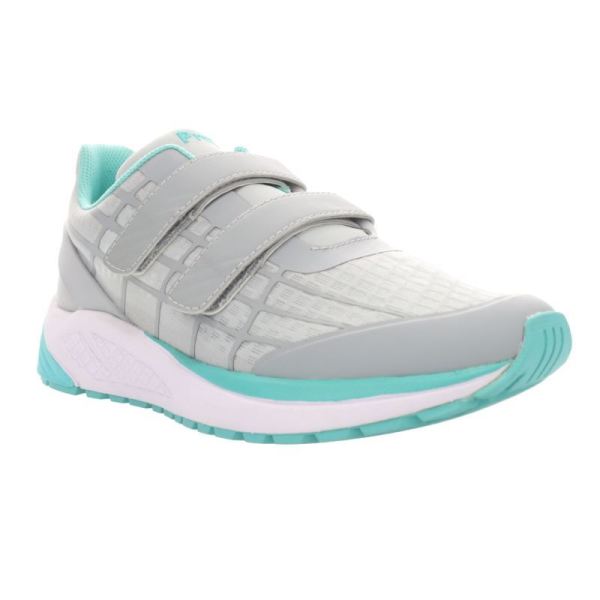 Propet | Women's Propet One Twin Strap-Grey/Mint | Special Offer | Canada Outlet