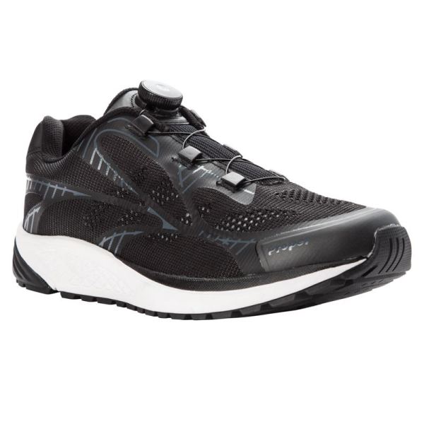 Propet | Men's Propet One Reel Fit-Black/Dk Grey | Special Offer | Canada Outlet