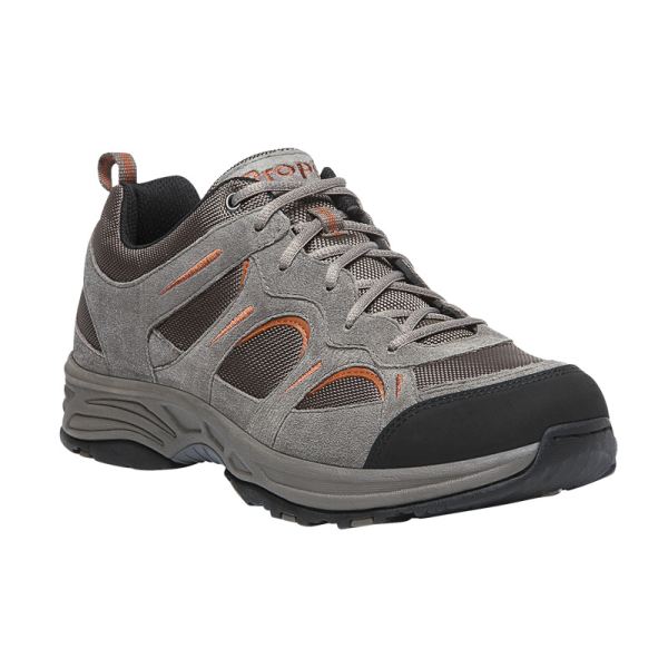 Propet | Men's Connelly-Gunsmoke/Orange | Special Offer | Canada Outlet