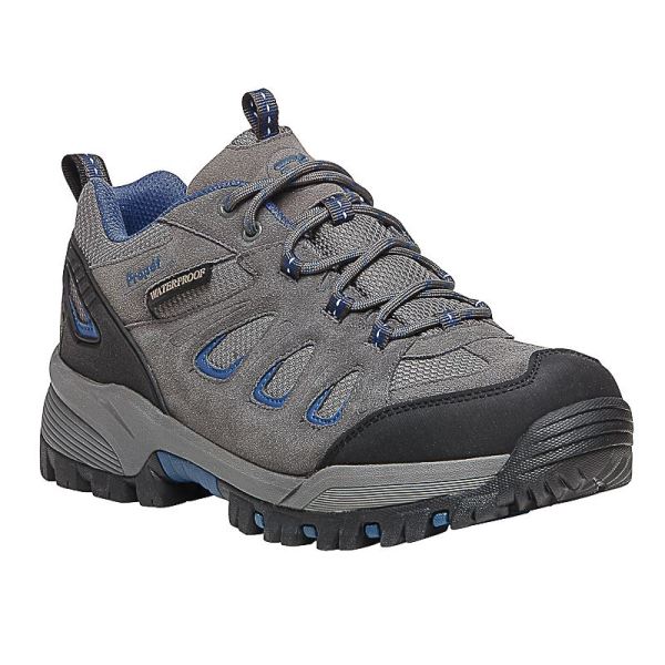 Propet | Men's Ridge Walker Low-Grey/Blue | Special Offer | Canada Outlet