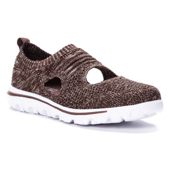 Propet | Women's TraveActiv Avid-Brown/Beige | Quick Ship! | Canada Outlet