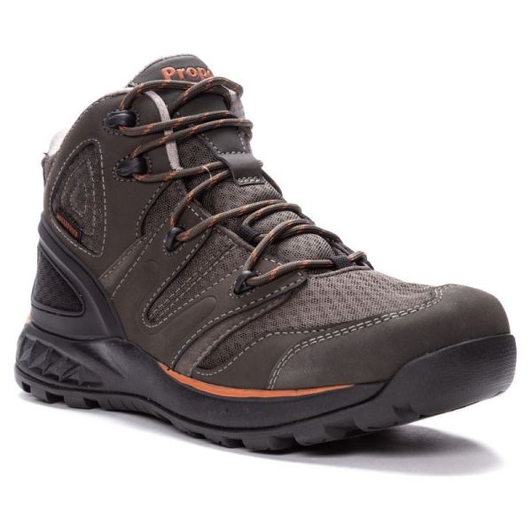 Propet | Men's Veymont-Gunsmoke/Orange | Special Offer | Canada Outlet