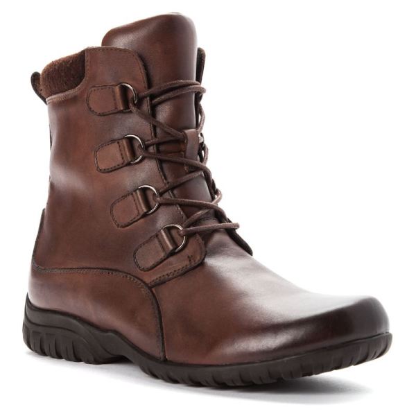 Propet | Women's Delaney Tall-Brown | Quick Ship! | Canada Outlet