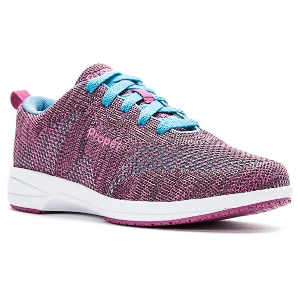 Propet | Women's Washable Walker Evolution-Berry/Blue | Quick Ship! | Canada Outlet