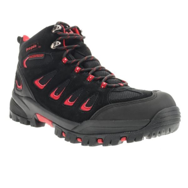 Propet | Men's Ridge Walker-Black/Red | Special Offer | Canada Outlet