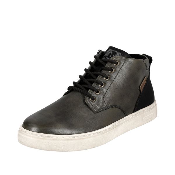 Rieker Quick Ship EVOLUTION Leather Men's Boots| U0762 Ankle Boots - Green