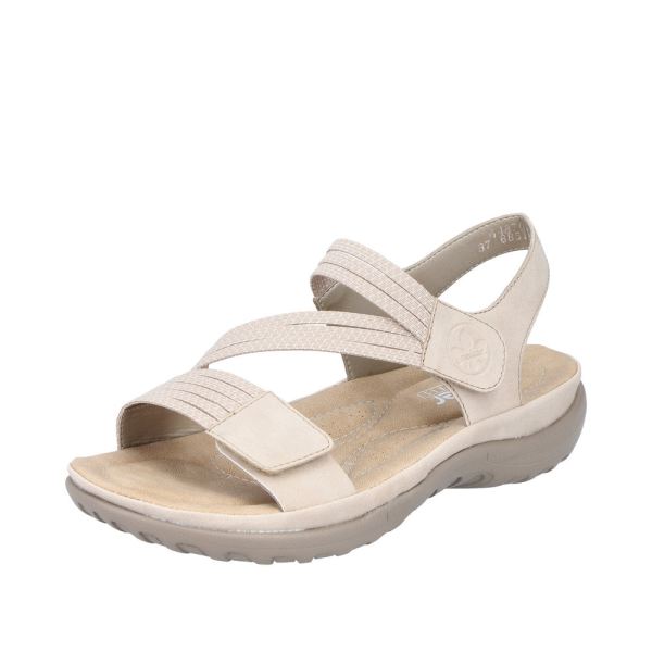 Rieker Quick Ship Women's sandals | Style 64870 Athletic Sandal - Beige