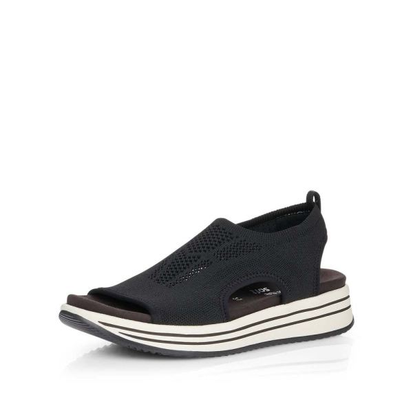 Remonte Women's sandals | Style R2955 Athletic Sandal - Black