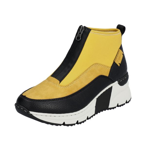 Rieker Quick Ship Synthetic Material Women's short boots | N6352 Ankle Boots - Blue