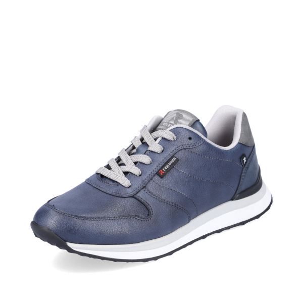 Rieker Quick Ship EVOLUTION leather Women's shoes| 42500 - Blue
