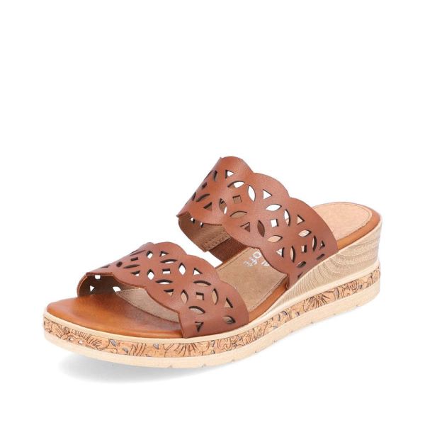 Remonte Women's sandals | Style D3065 Casual Mule - Brown