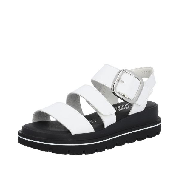 Rieker Quick Ship EVOLUTION Women's sandals | Style W1650 Casual Sandal - White