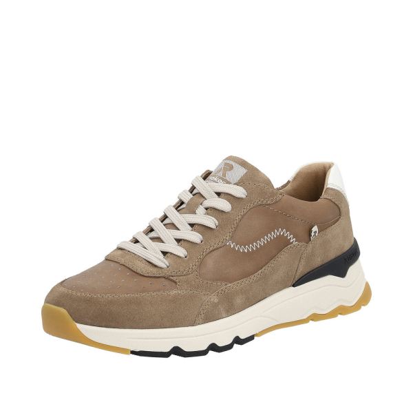 Rieker Quick Ship EVOLUTION Men's shoes | Style U0901 Athletic Lace-up - Brown