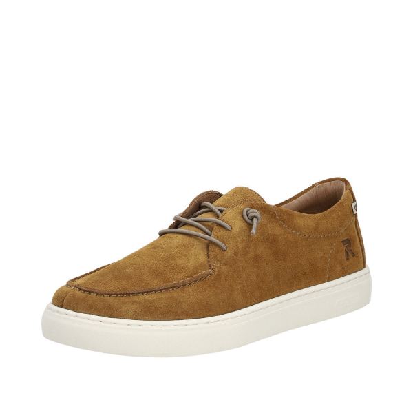 Rieker Quick Ship EVOLUTION Men's shoes | Style U0702 Casual Lace-up - Brown