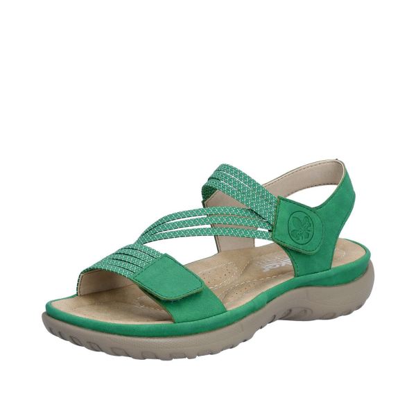 Rieker Quick Ship Women's sandals | Style 64870 Athletic Sandal - Green